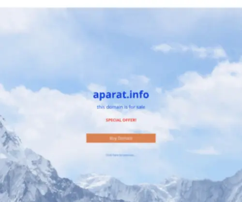 Aparat.info(Domain) Screenshot