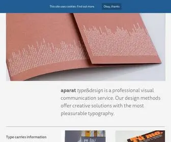 Aparat.org(Visual communication service) Screenshot