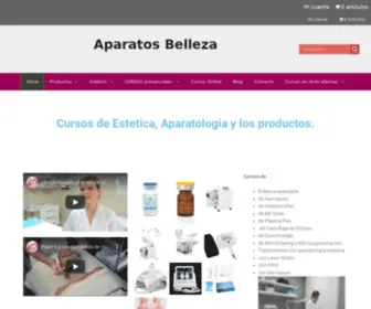 Aparatosbelleza.com(Venta de accesorios de belleza) Screenshot