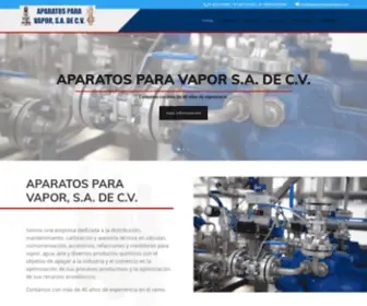 Aparatosparavapor.com(Aparatos para Vapor) Screenshot