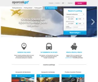 Aparcandgo.com(Parking Aeropuerto Madrid y Barcelona) Screenshot