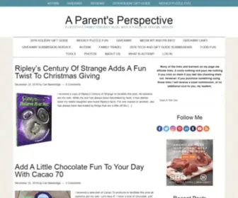 Aparentsperspective.ca(A Parent's Perspective) Screenshot