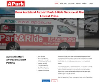 Apark.nz(Cheapest Auckland Airport Parking) Screenshot