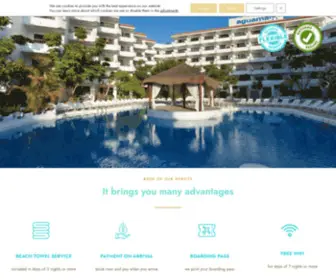 Apartamentosaguamar.com(Apartamentos Aguamar) Screenshot