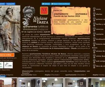 Apartamentosturisticosalcazarbaeza.es(Apartamentos turisticos Alcazar de Baeza) Screenshot