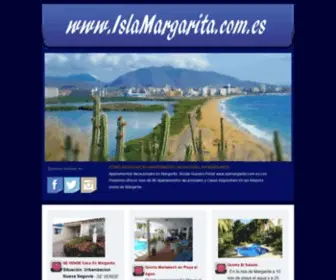 Apartamentosvacacionalesmargarita.com.ve(Alquiler de Apartamentos vacacionales en Margarita) Screenshot