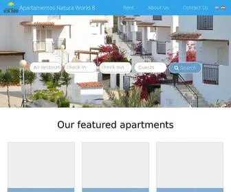 Apartamentosveraplaya.com(Apartamentos Natura World 8) Screenshot