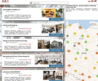 Apartamentyzacisze21.pl(Apartamenty Zacisze) Screenshot