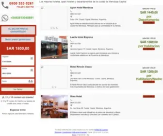 Aparthotelesmendoza.com(Apart Hoteles Mendoza y Hoteles Mendoza) Screenshot