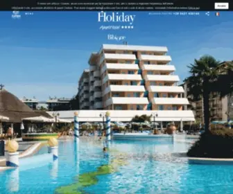 Aparthotelholiday.eu(ApartHotel Holiday è il residence a Bibione dai confortevoli appartamenti fronte mare) Screenshot