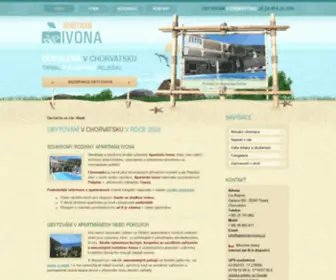 Apartman-Ivona.cz(Ubytování v Chorvatsku) Screenshot