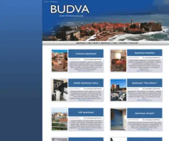 Apartmani-Budva.com(Apartments in Budva) Screenshot