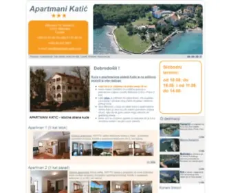 Apartmani-Katic.com(Apartmani Katic) Screenshot