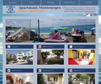 Apartmanimontenegro.com(Apartmani Montenegro) Screenshot