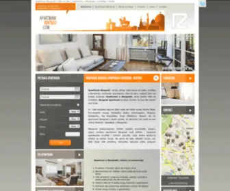 Apartmanirentbeo.com(Apartmani Beograd & Stan na dan Beograd & Apartmani u Beogradu) Screenshot