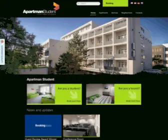 Apartmanstudent.com(Accommodation for students) Screenshot