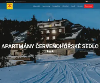 Apartmany-Sedlo.cz(Ubytování v Jeseníkách) Screenshot