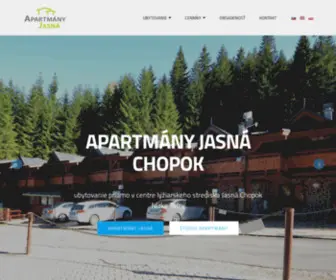 Apartmanyjasna.eu(Ubytovanie Jasná) Screenshot