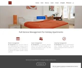 Apartment-Management.de(Full Service Management für Ferienwohnungen) Screenshot