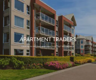 Apartment-Traders.com(Sell Your Apartment Building Today) Screenshot