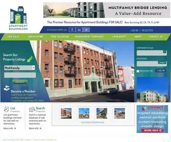 Apartmentbuildings.com(The only nationwide platform dedicated to apartment buildings for sale. search for a broker) Screenshot