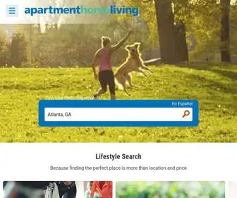 Apartmenthomeliving.com(Apartments and Homes For Rent) Screenshot
