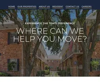 Apartmenthomesbytonti.com(Apartments in Metairie) Screenshot