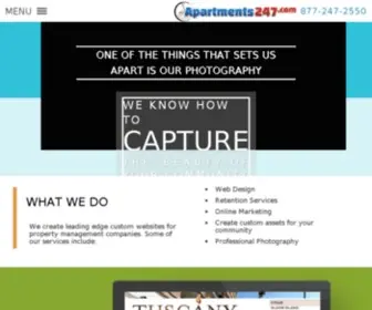 Apartments247.com(Apartments 247) Screenshot