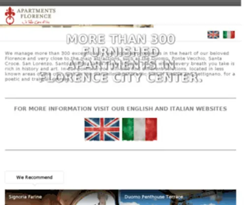 Apartmentsflorence.com(Apartments Florence) Screenshot