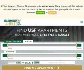 Apartmentsforbulls.com(Apartments near USF I University of South Florida) Screenshot