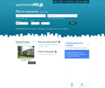 Apartmentshq.com(Apartments) Screenshot