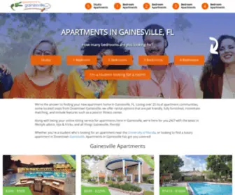 Apartmentsingainesville.com(Apartments in Gainesville) Screenshot