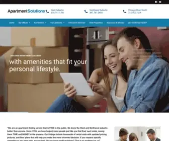 Apartmentsolutions.net(Apartment Solutions) Screenshot