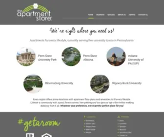Apartmentstore.com(Apartments in State College) Screenshot