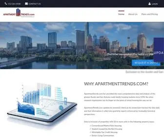 Apartmenttrends.com(Austin and San Antonio Apartments Market Research) Screenshot