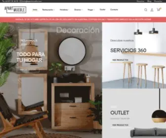 Apartmueble.com(Especialistas en diseño y ejecución integral de de mobiliario para restauración y hosteleria) Screenshot