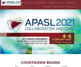 Apasl2021Bangkok.org(APASL 2021) Screenshot