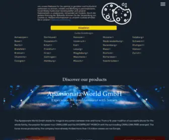 Apassionata.com(Experience the productions of Apassionata World GmbH. European) Screenshot