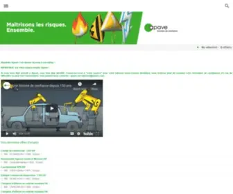 Apave-Emplois.com(Site d'offres d'emploi) Screenshot