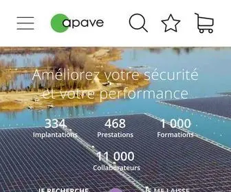 Apave.com(Apave Group) Screenshot