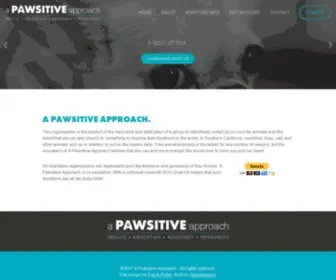 Apawsitiveapproach.com(A Pawsitive Approach) Screenshot