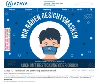 Apaya.ag(APAYA AG) Screenshot