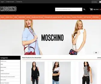 Apazelektrik.com(Moschino Men Find All Collections & Styles) Screenshot