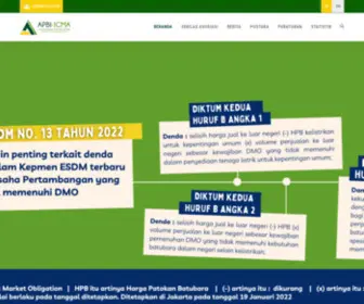Apbi-Icma.org(Batubara) Screenshot