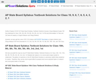 Apboardsolutions.guru(AP State Board Textbook Solutions for Class 6 to 12) Screenshot