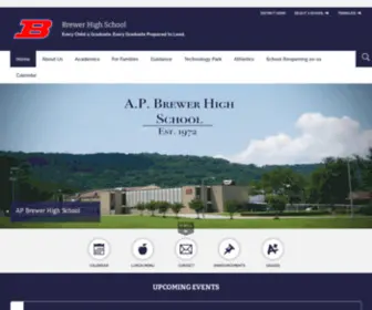 Apbrewer.com(Brewer High School) Screenshot