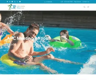 APC4You.net(Affordable Pool Care) Screenshot