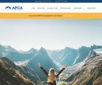 Apcalaska.com(Advanced Pain Centers of Alaska) Screenshot