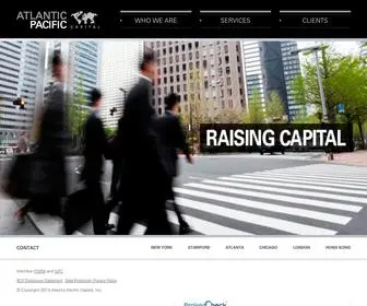 Apcap.com(Atlantic Pacific Capital) Screenshot