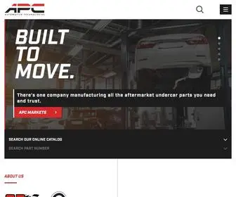 Apcautotech.com(Centric Parts) Screenshot